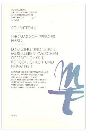Cover: Lortzing und Leipzig
